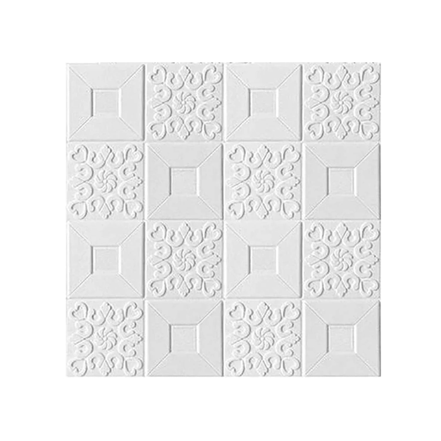 Wallpaper 3D Foam Wallpaper Sticker Panels (70 x 70 Cm / 1 Pc)