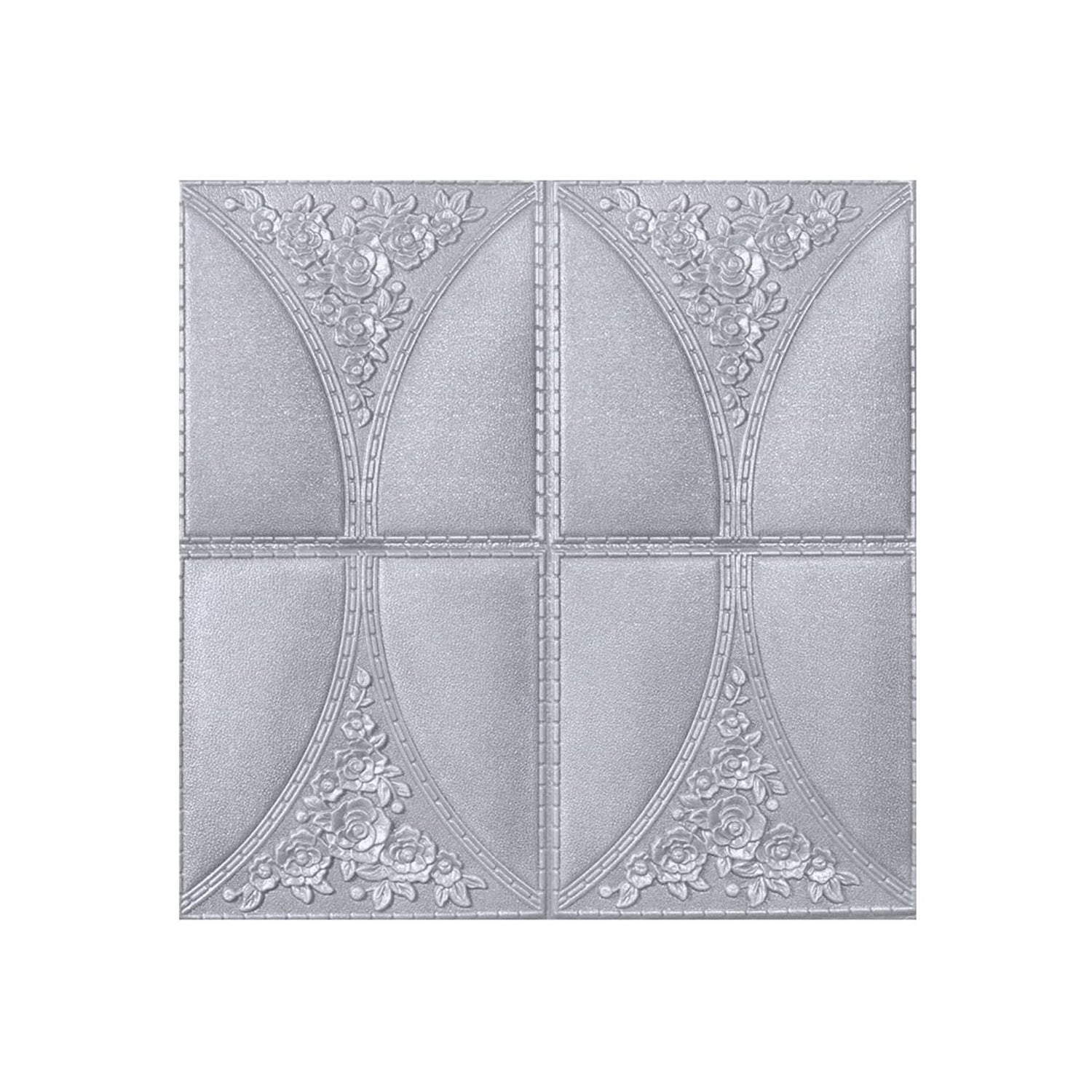 Wallpaper 3D Foam Wallpaper Sticker Panels (60 x 60 Cm / 1 Pc)