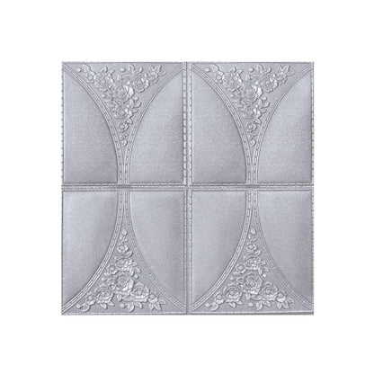 Wallpaper 3D Foam Wallpaper Sticker Panels (60 x 60 Cm / 1 Pc)