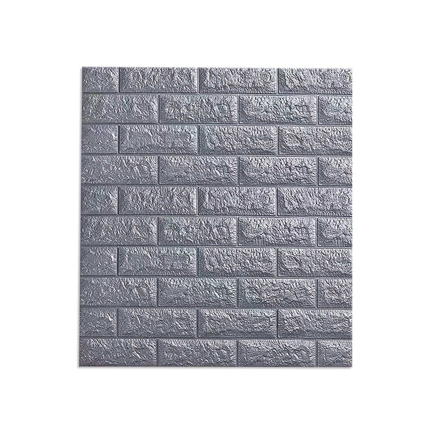 Wallpaper 3D Foam Wallpaper Sticker Panels (76 x 70 Cm / 1 Pc)