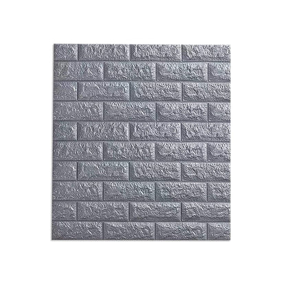 Wallpaper 3D Foam Wallpaper Sticker Panels (76 x 70 Cm / 1 Pc)