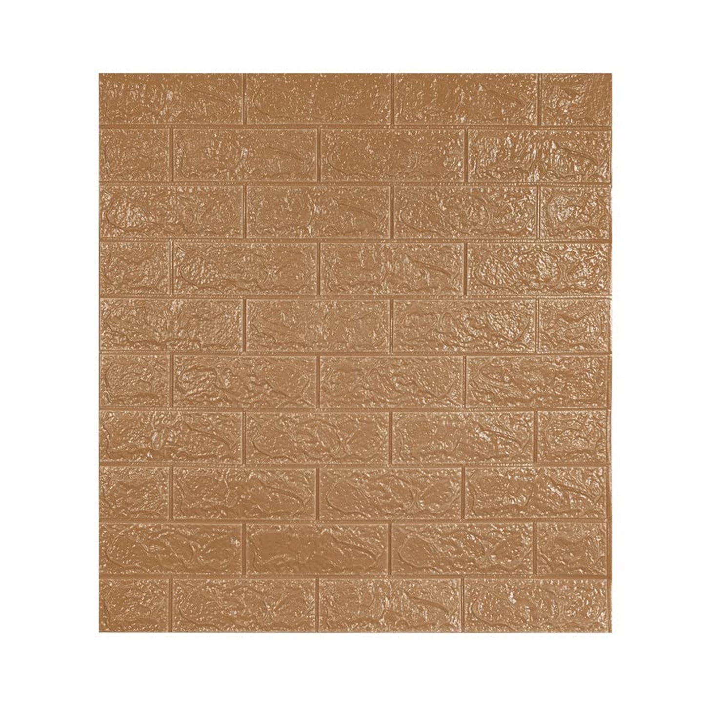 Wallpaper 3D Foam Wallpaper Sticker Panels (76 x 70 Cm / 1 Pc)