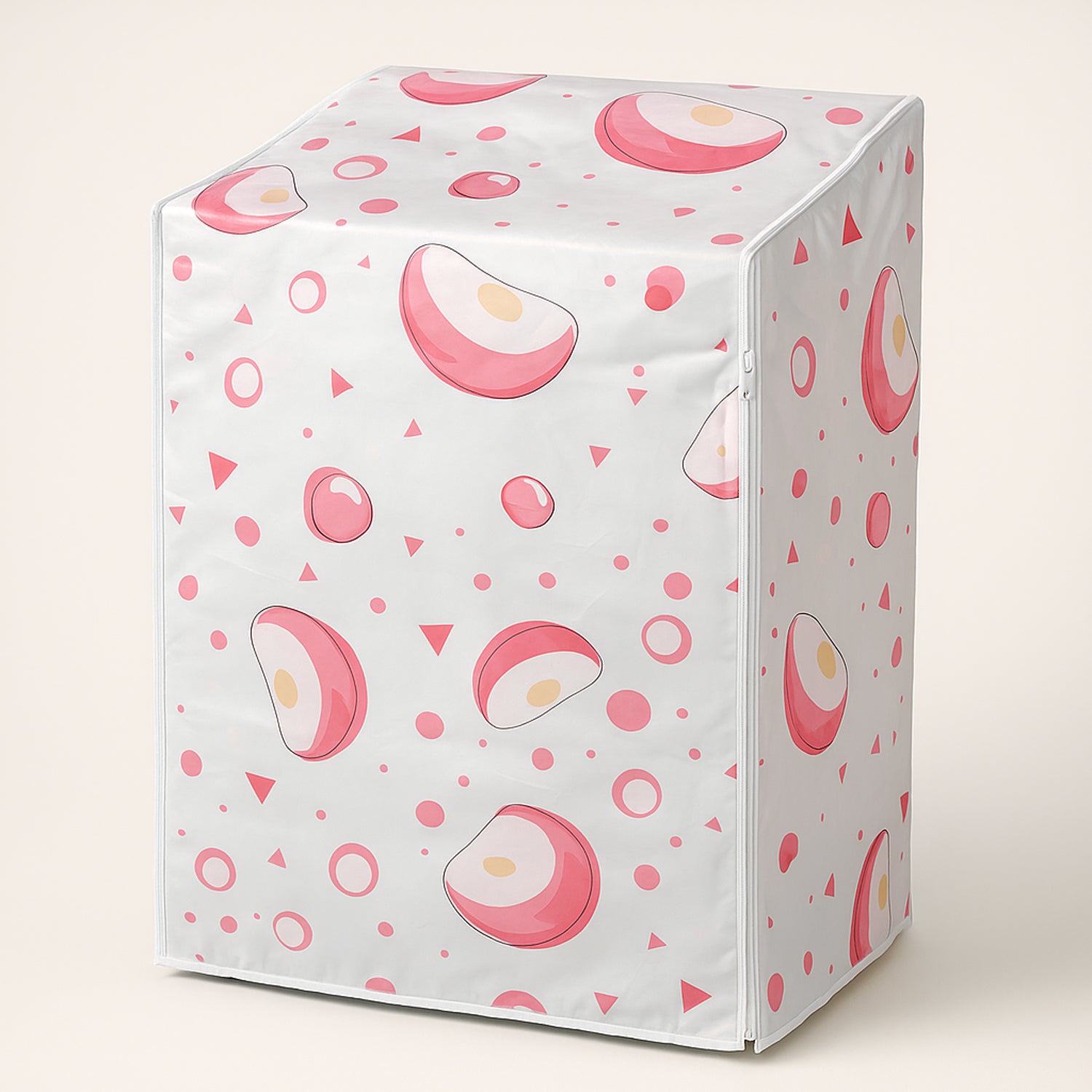 Waterproof Washing Machine Cover 58x62x85 cm (1 Pc /  Mix Design)