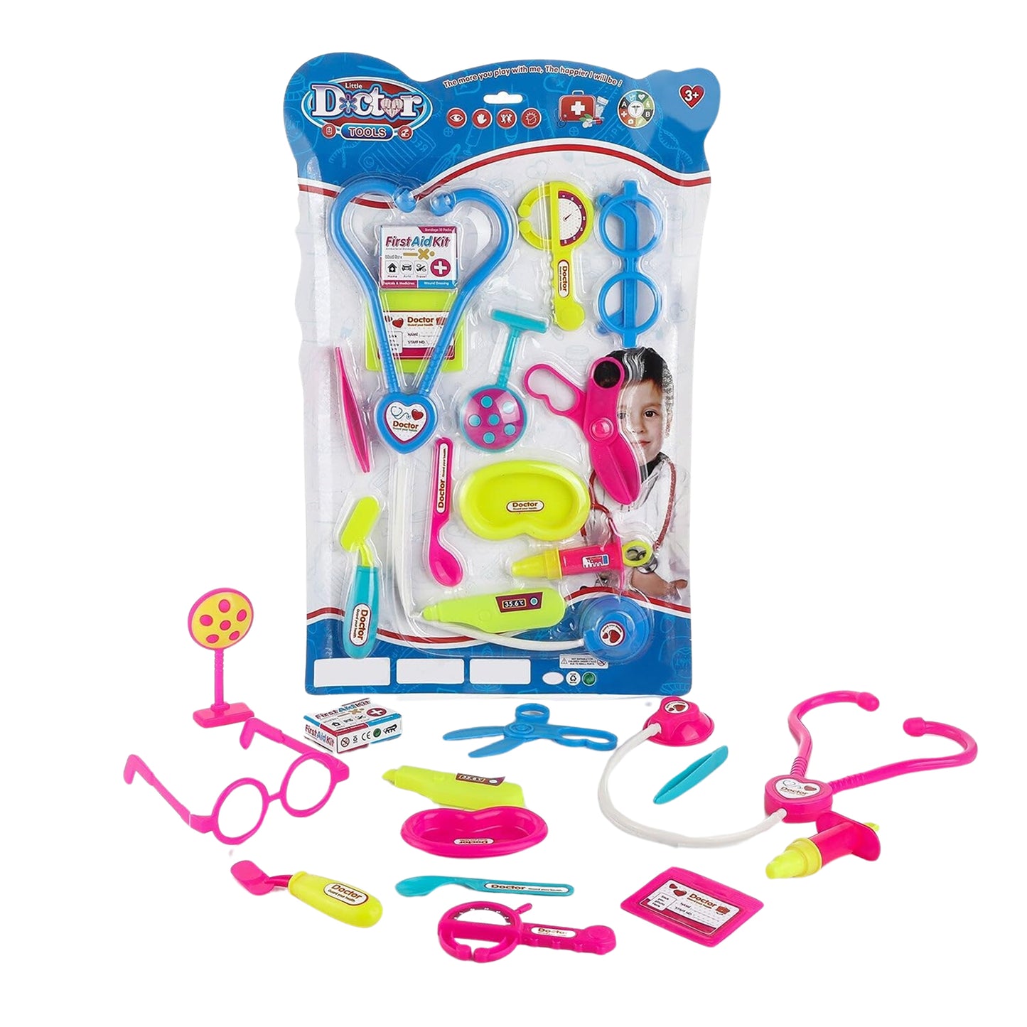 Doctor Set for Kids (Multicolour)