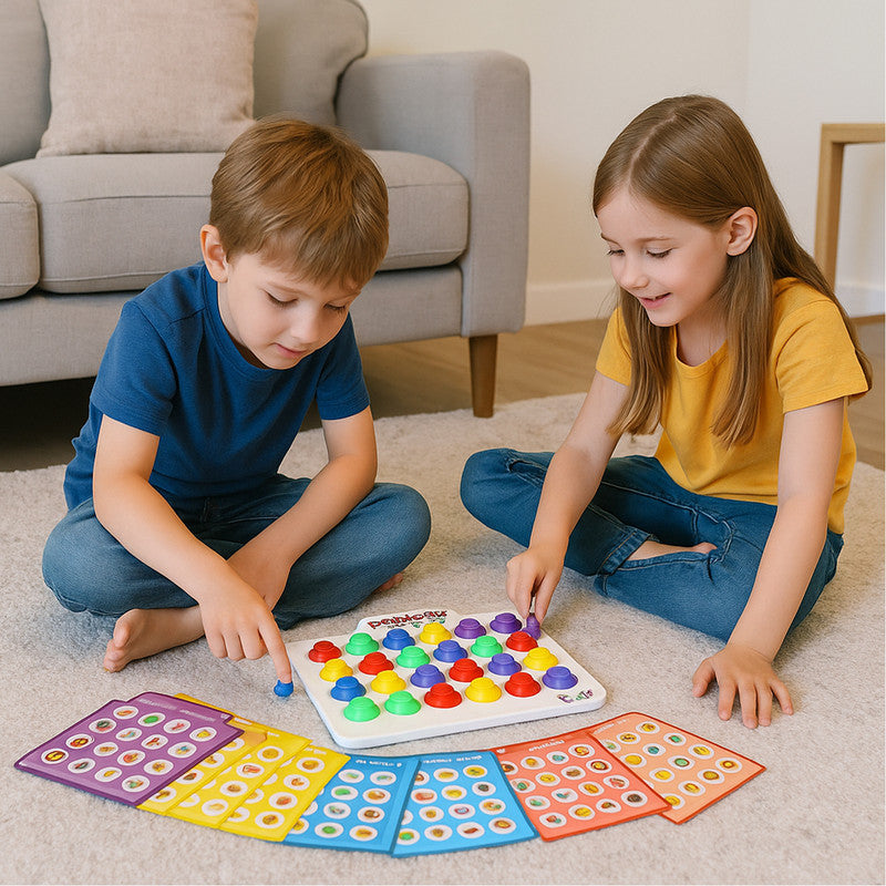 Truzo Toys Memory Master Game – Educational Matching and Brain Development Board Game for Kids