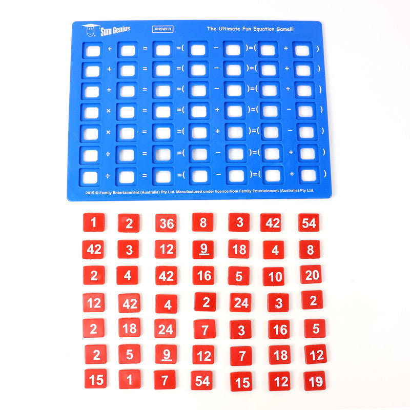 Sum Genius – Fun Math Equation Game for Kids to Learn Addition, Subtraction, Multiplication & Division