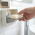 Wall Mounted Soap Holder – Self-Draining Tray for Hygiene & Space Saving