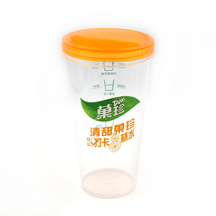 Plastic Water, Coffee Cup For Home Outdoor Works, Appreciation and Motivation Portable Plastic Coffee Cup / Tumbler for Travel, Home, Office, Gift for Travel Lovers