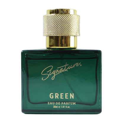 Signature premium green scent perfume spray