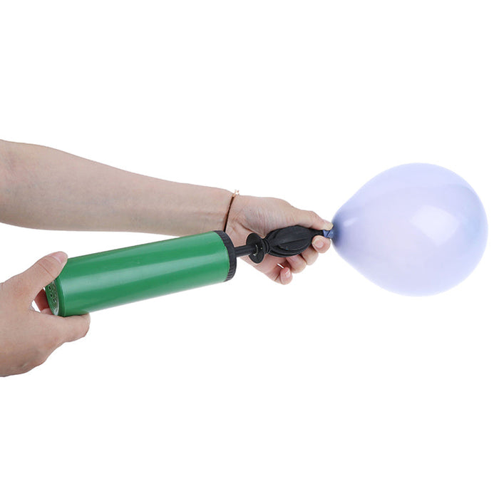 Hand-held balloon pump for inflating various items