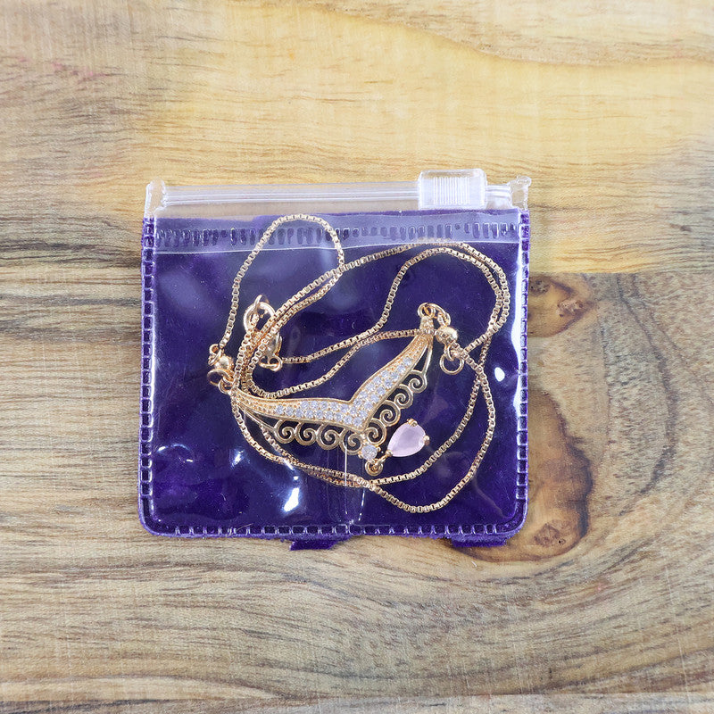 Elegant Crystal Drop Designer Necklace for Women