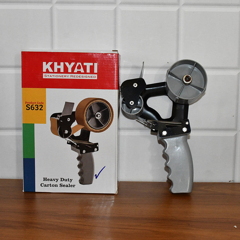 Khyati Heavy Duty Carton Sealer – Professional Packaging Tape Dispenser