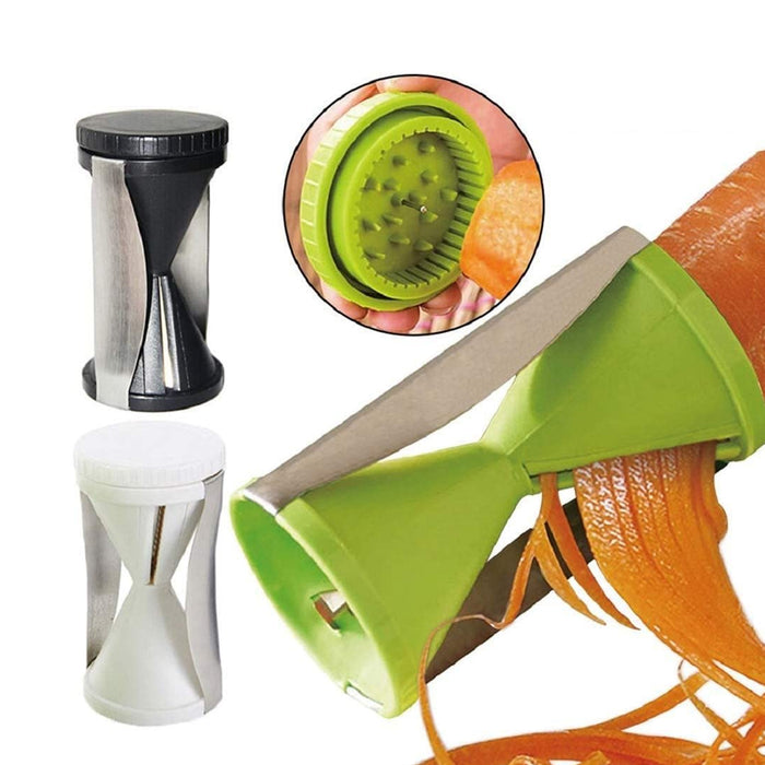 Portable Spiralizer Vegetable Slicer Handheld Spiralizer Peeler