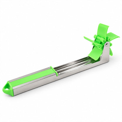 Windmill Watermelon Cutter, Steel Slicer for Quick Watermelon Cubes (1 Pc)