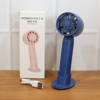 DeoDap Rechargeable Mini Handheld Fan - comparison shot
