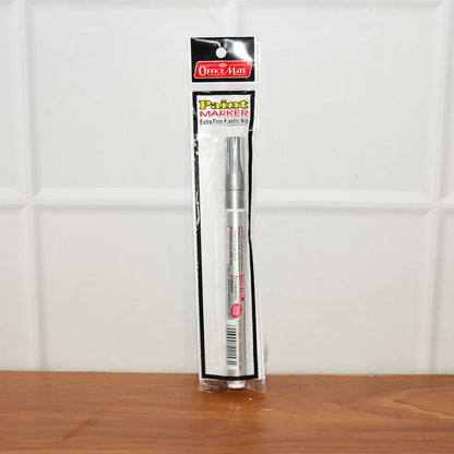 Silver Paint Marker Pen – Extra Fine Permanent Marker for Art, Craft & Industrial Use