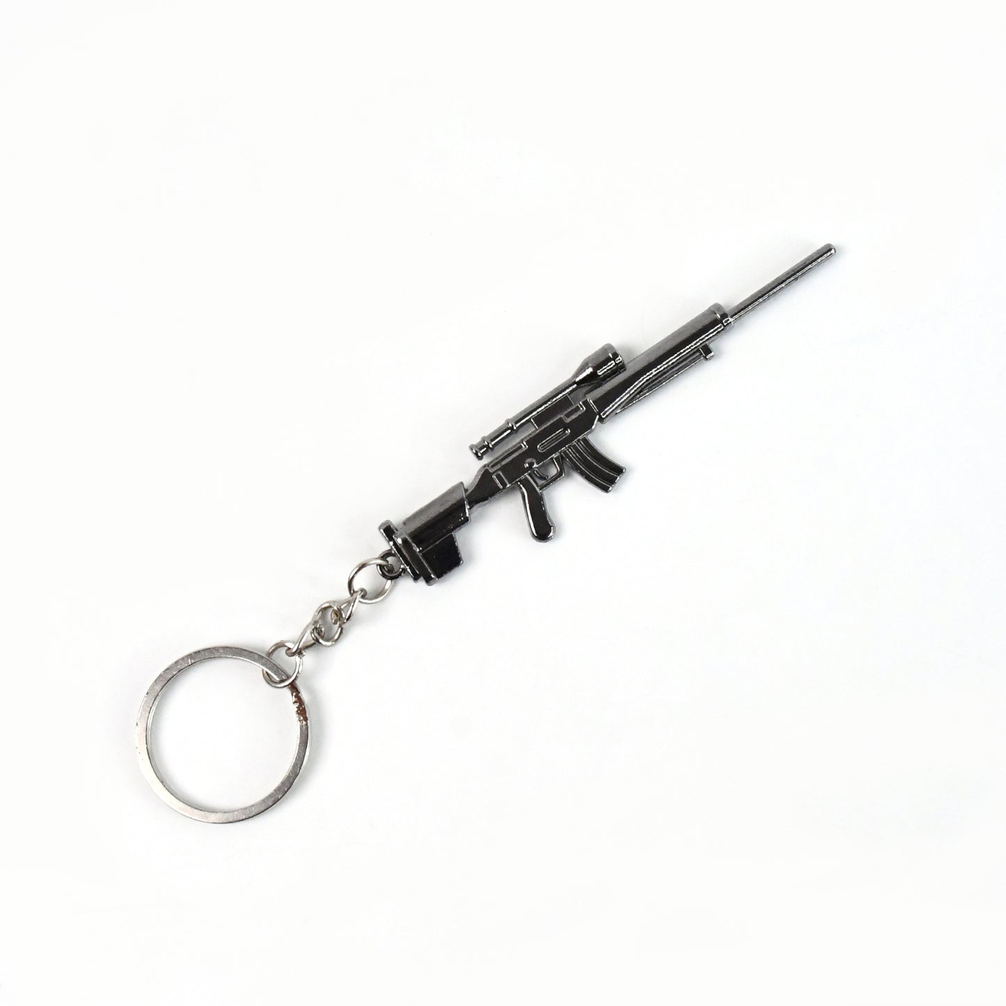 Mix Design Metal Gun Keychain With Case (1 Pc / Mix Design)