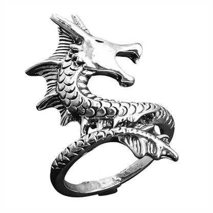 Dragon Faced Rings