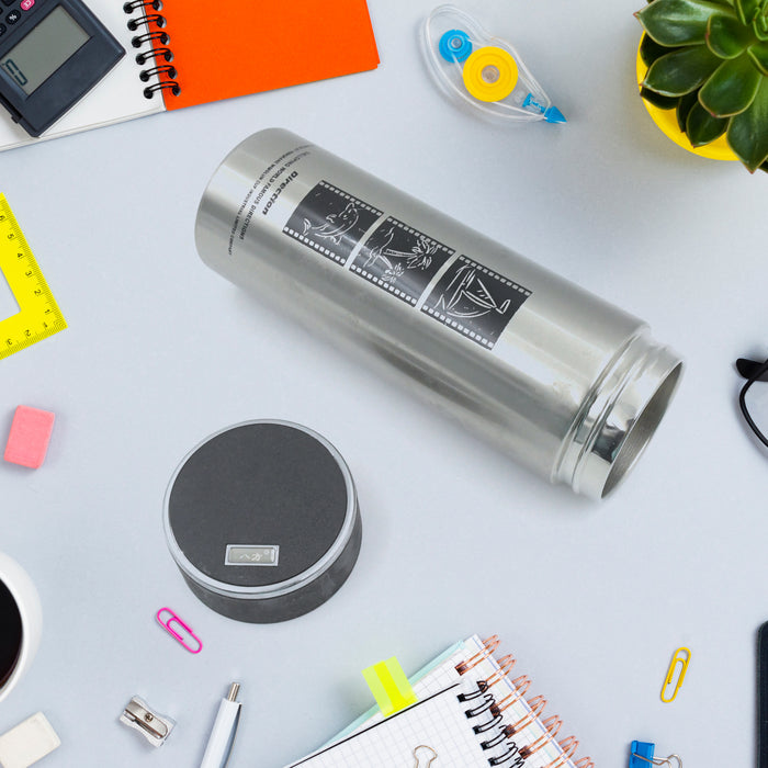 STAINLESS STEEL HYDRA VACUUM INSULATED FLASK WATER BOTTLE  (1 pc 420ML)