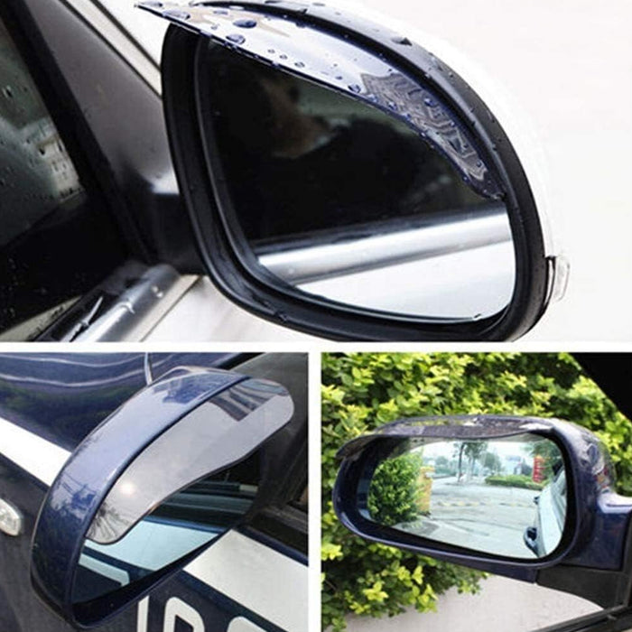 7562 1 Pair Mirror Rain Protector Car Rearview Mirror Rain Blades Car -  DeoDap