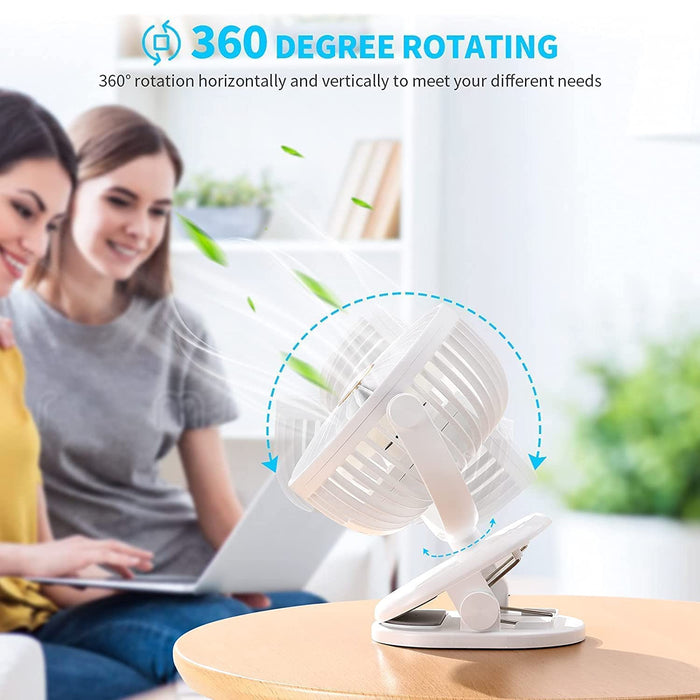 Buy Portable Clip-on Fan with 360° Rotation | DeoDap