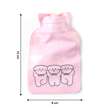 Mini water therapy bag on white background