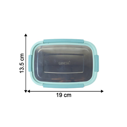 Side view of lunch box set