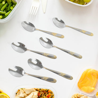 Stainless Steel Table Spoons / Baby Spoon Set Set of 6