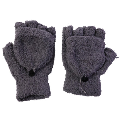 Fingerless warm gloves for men and women
