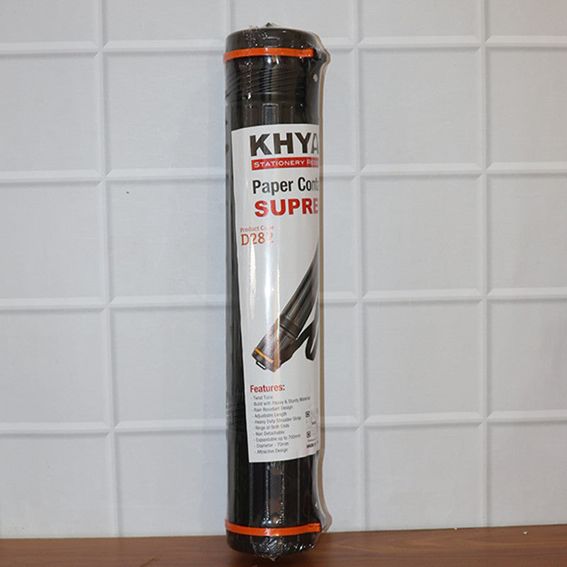 Khyati Paper Container Supreme – Adjustable Poster Tube for Drawings, Charts & Blueprints