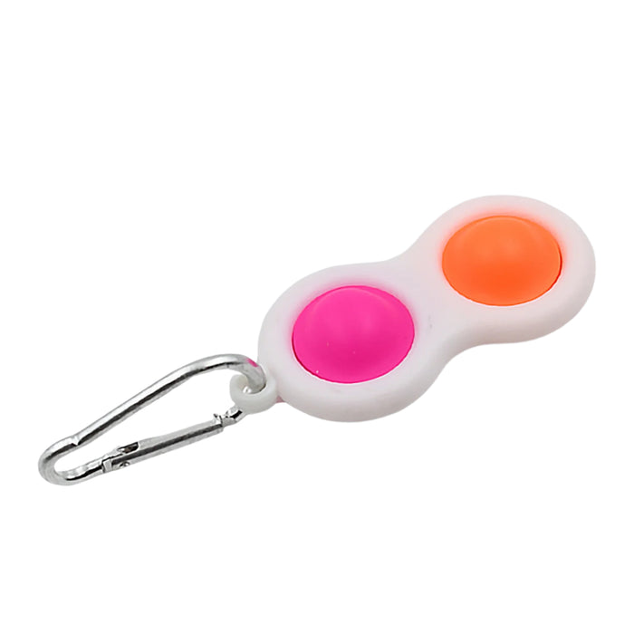 4850 Simple Dimple Fidget Toy Mini Keychain - DeoDap