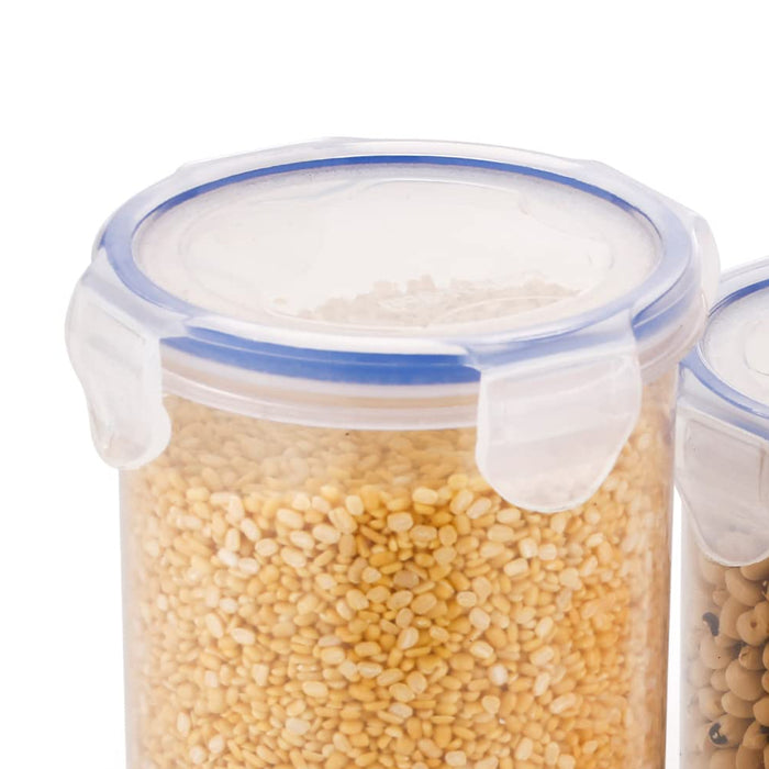 Leakproof & Airtight: 3 Pc Round Food Storage Set (500ml-1500ml)