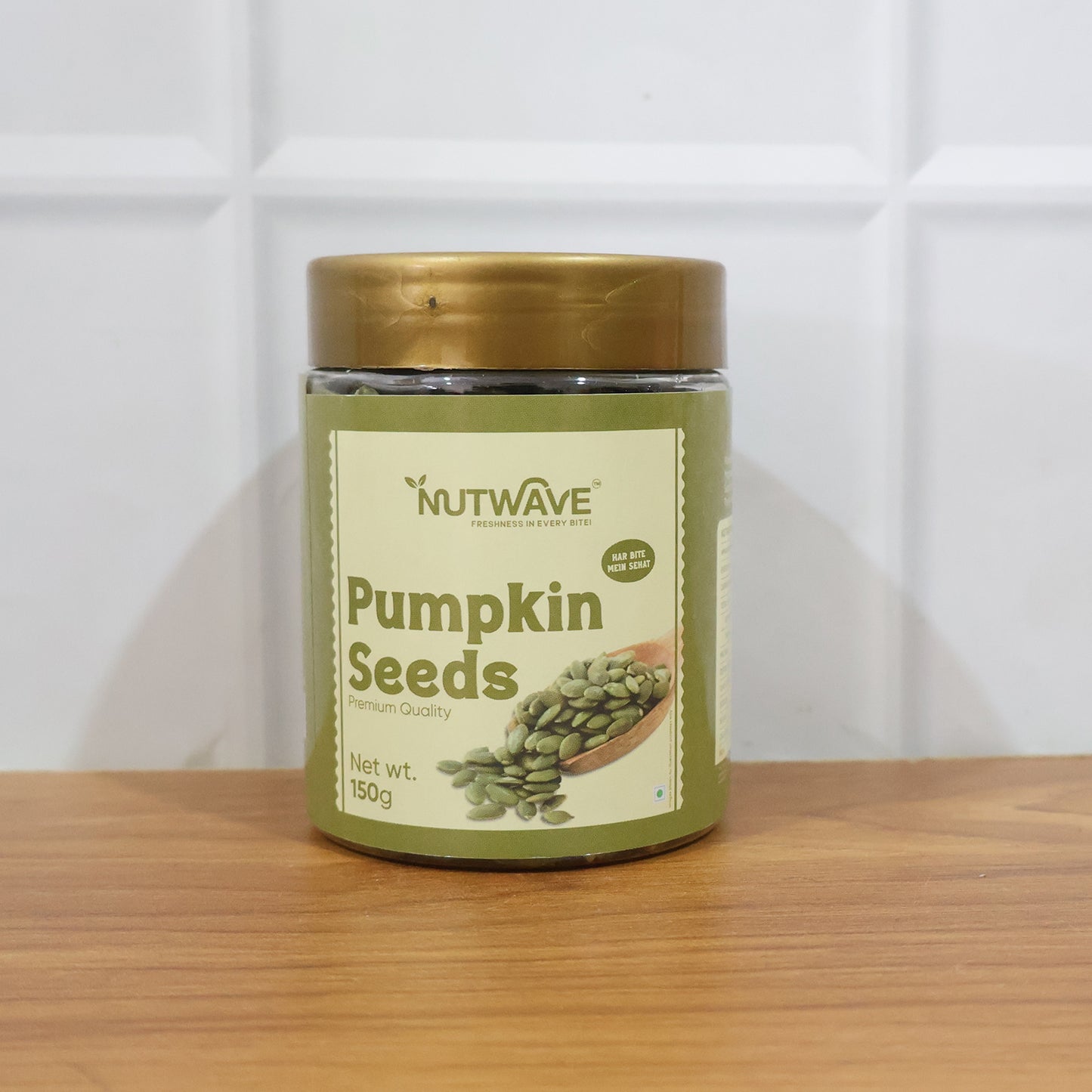 Nutwave Premium Quality Pumpkin Seeds – Healthy & Nutrient-Rich Superfood (150 gm)