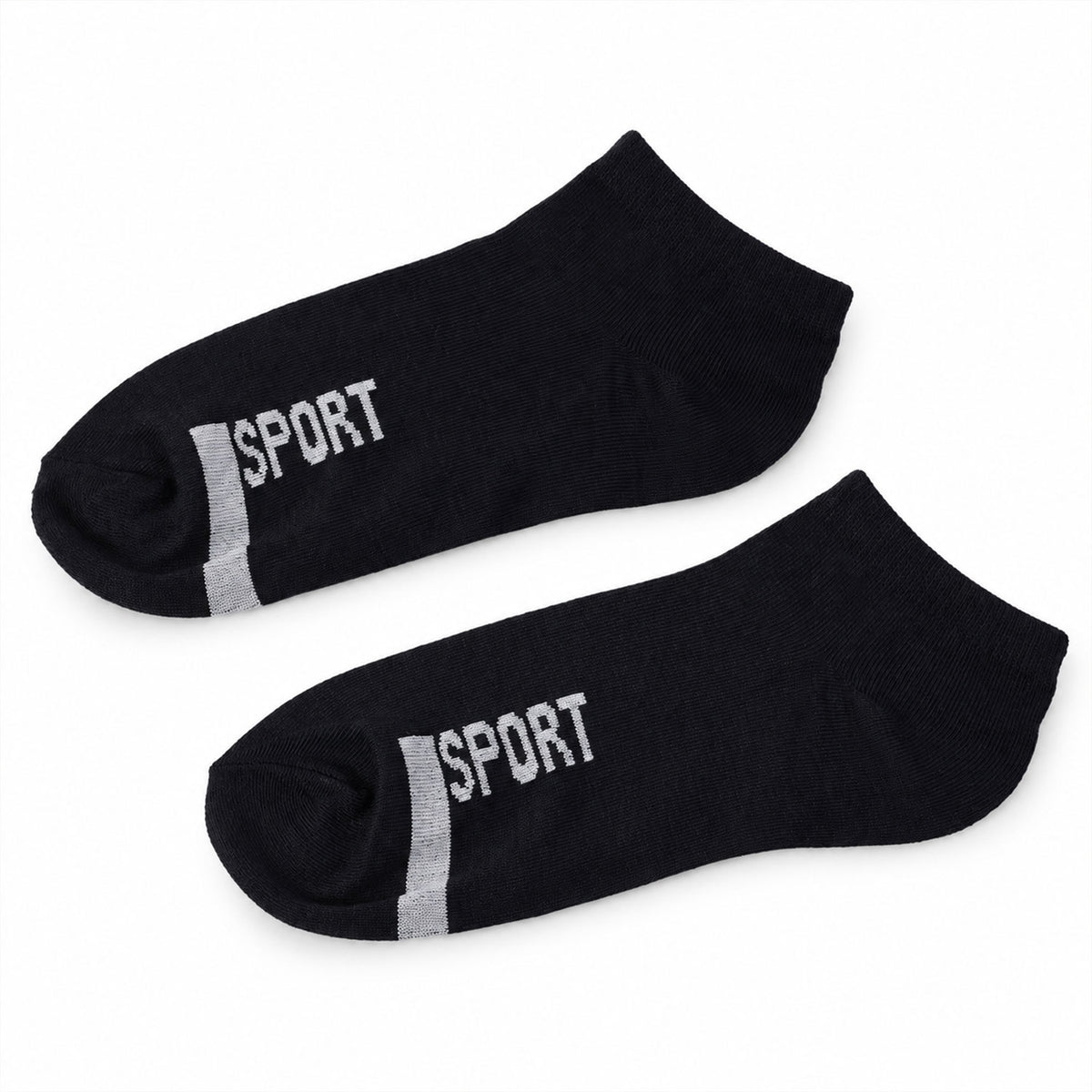 Sport Print Ankle Socks, Soft Stretchable Low Cut Gym and Running Socks (1 Pair)