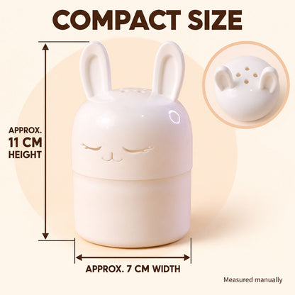 Cute Bunny Kitchen Container for Tea Bags, Spices and Small Items (1 Pc)