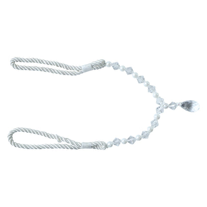Stylish window curtain tieback
