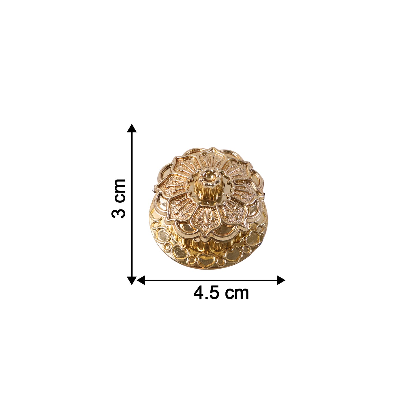 Decorative Golden Kankavati (1 Pc)
