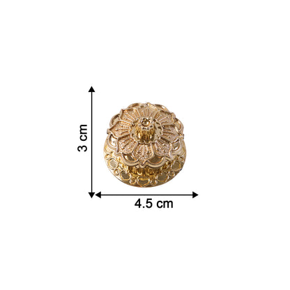 Decorative Golden Kankavati (1 Pc)