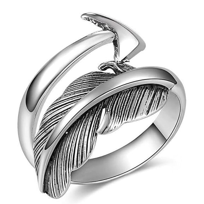 Fashionable Adjustable Arrow With Feather Ring