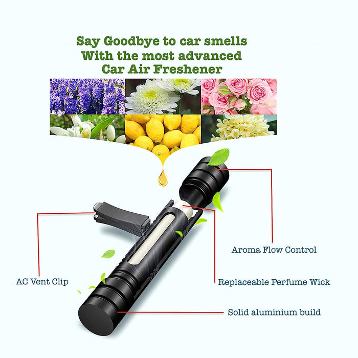 6576 CAR AIR FRAGRANCE FOR AC VENT NEW LONG LASTING AND SWEET FRAGRANCES AIR FRESHENER