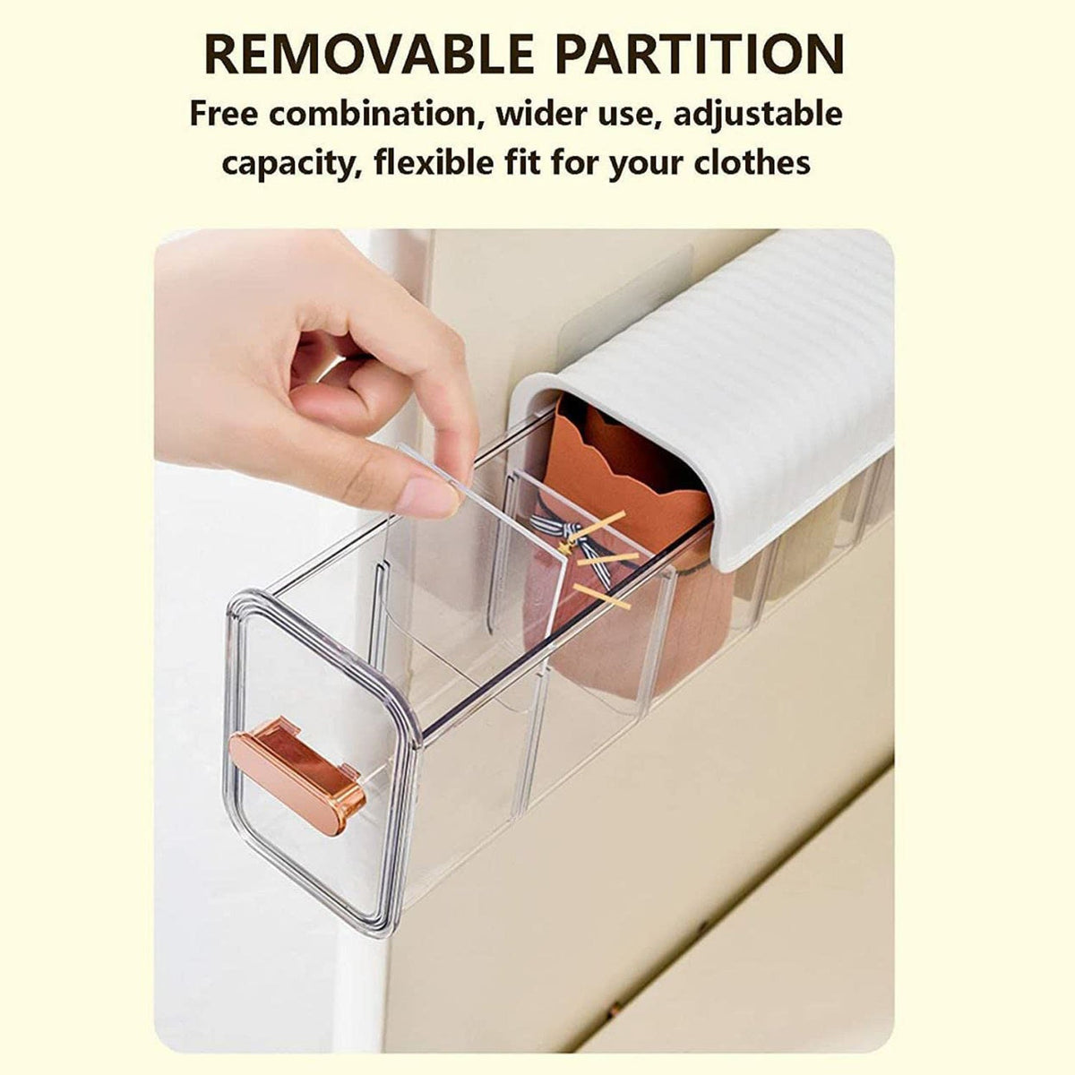 Organizer mount detail