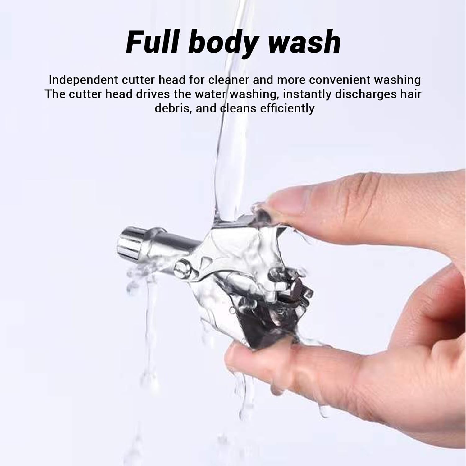 Stainless Steel Painless Nose Hair Remover (1 Pc)