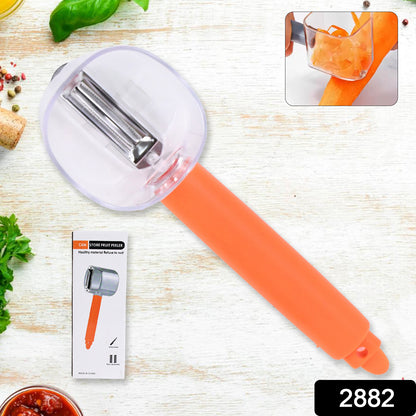 Home Kitchen Cooking Tools Peeler With Container Stainless Steel Carrot Cucumber Apple Super Fruit Vegetable Peeler