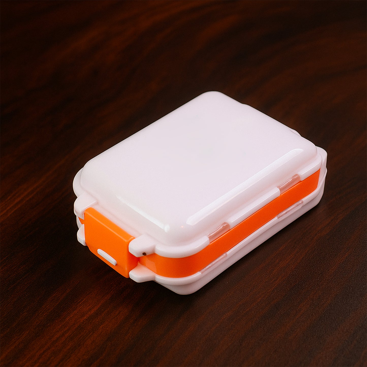Portable Dual-Sided Pill Organizer Box (1 Pc)