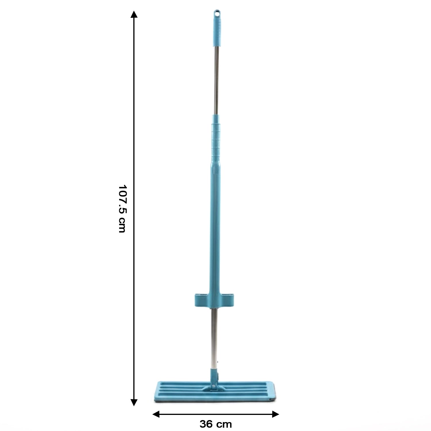 Flat Floor Cleaning Mop with Long Handle (1 Pc)