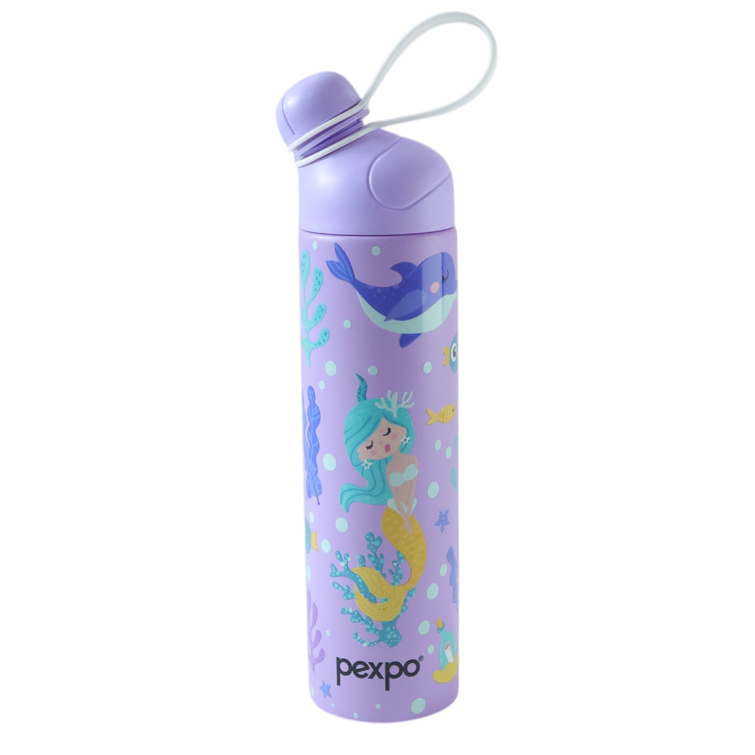 Pexpo Pico Art Printed Hot & Cold Insulated Stainless Steel Water Bottle 500 ML