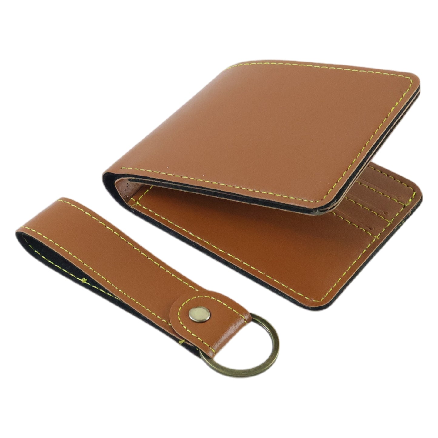Slim wallet key organizer for men
