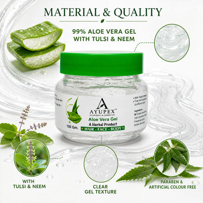 Aloe Vera Gel – Natural Hydration for Skin & Hair Benefits