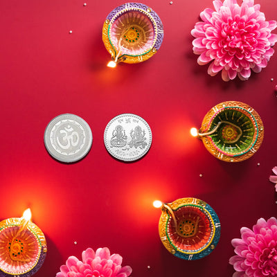 Goddess Lakshmi Pooja Coin – Symbol of Wealth & Blessings, Art Coin