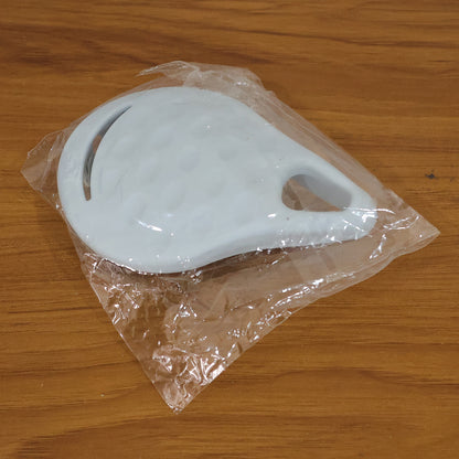 Flexible silicone hair scrubber